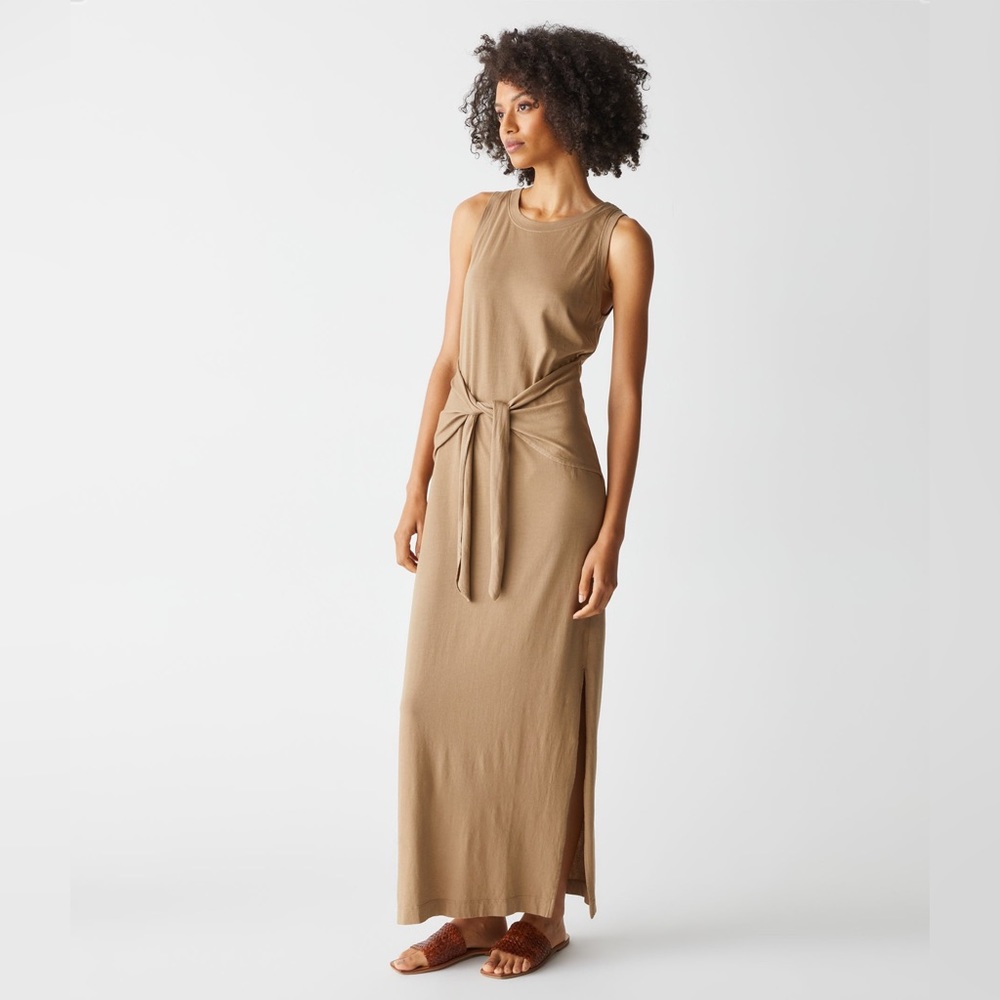 MICHAEL STARS NWOT SOLANGE TIE DRESS - Picture 2 of 6